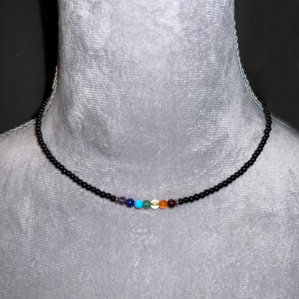Dainty Beaded Choker